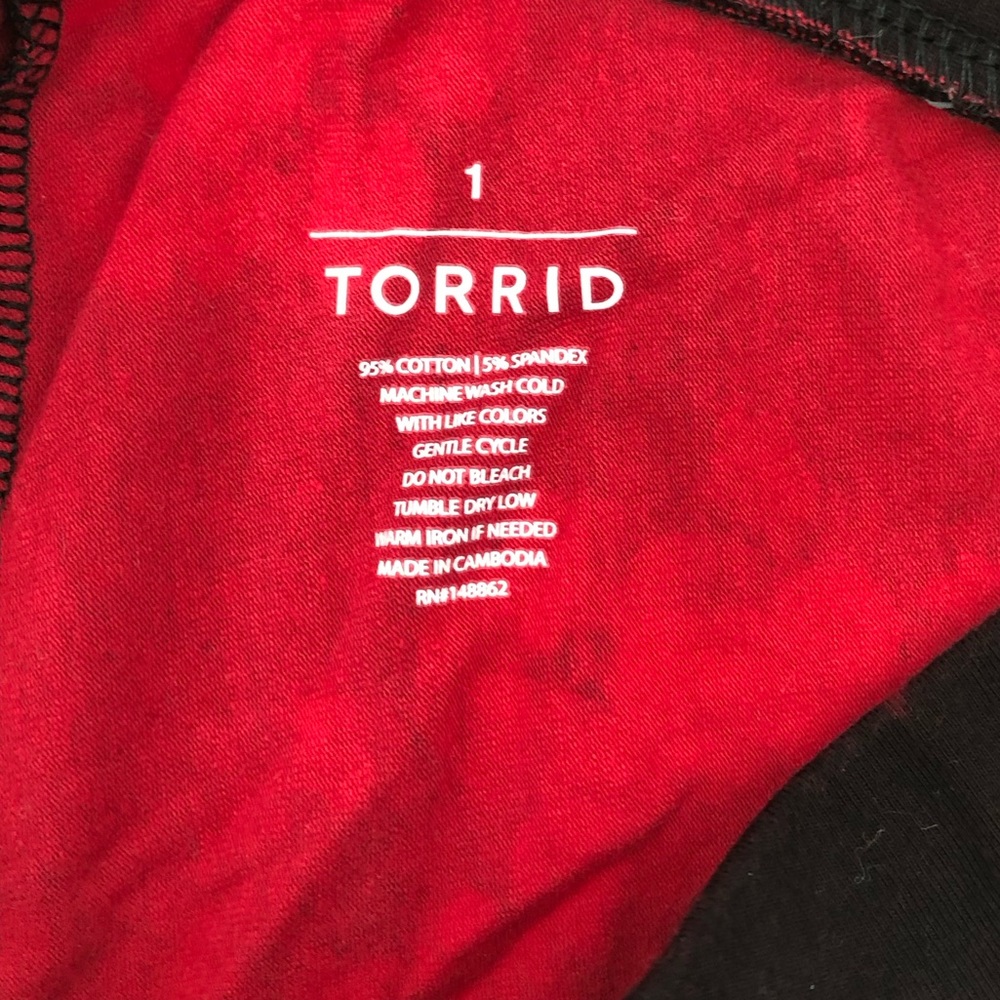 Torrid Womens leggings size 1 - Picture 4 of 7